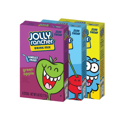 SINGLES TO GO JOLLY RANCHER DRINK MIX