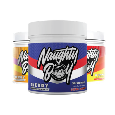 NAUGHTY BOY HIGH ENERGY PRE-WORKOUT 30 SERVINGS