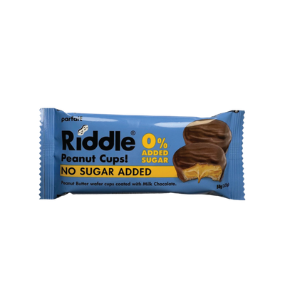 RIDDLE PEANUT CUPS NO SUGAR ADDED