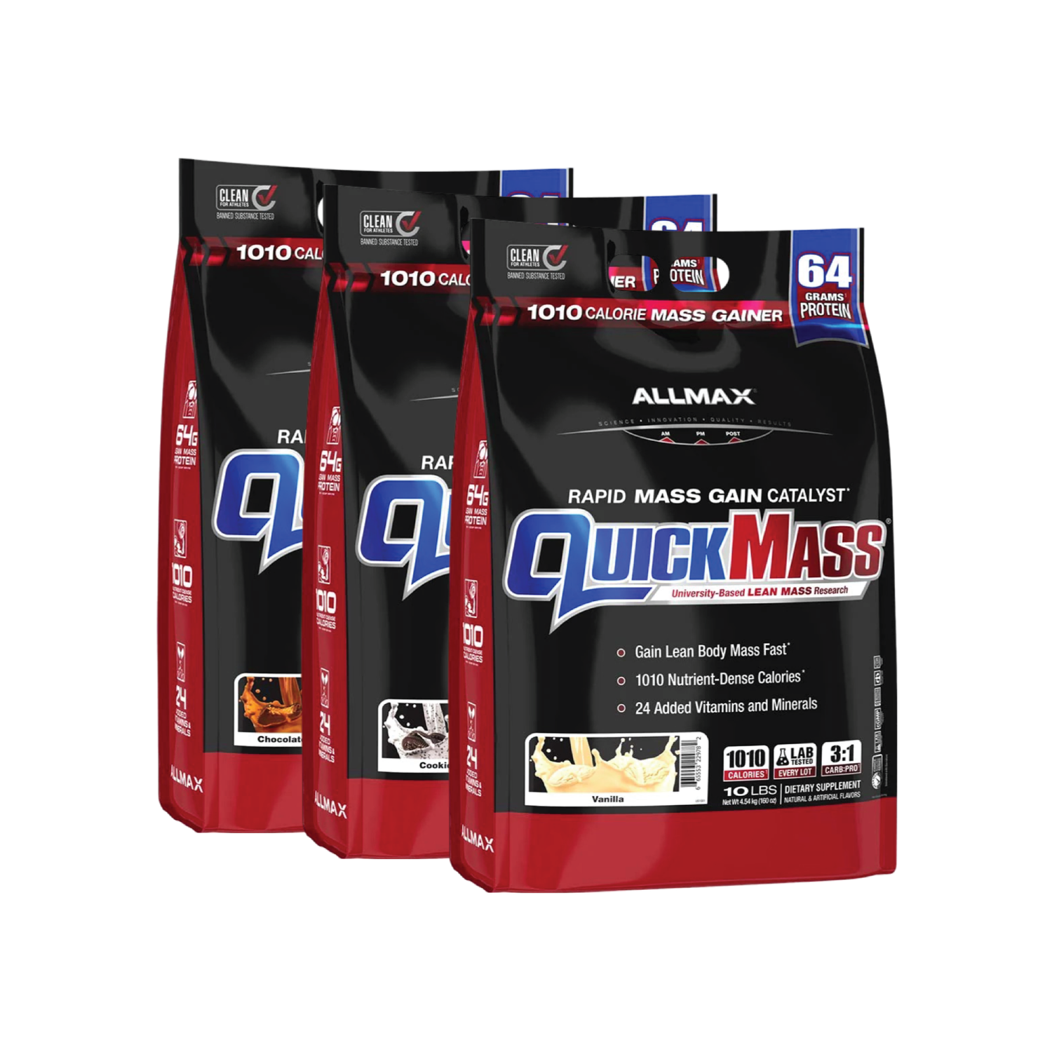 ALLMAX QUICKMASS 10LBS