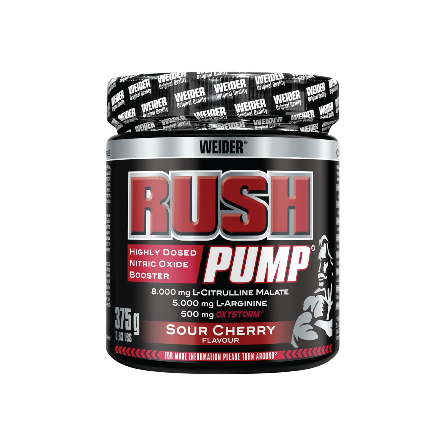 WEIDER RUSH PUMP CAFFIENE FREE PRE-WORKOUT