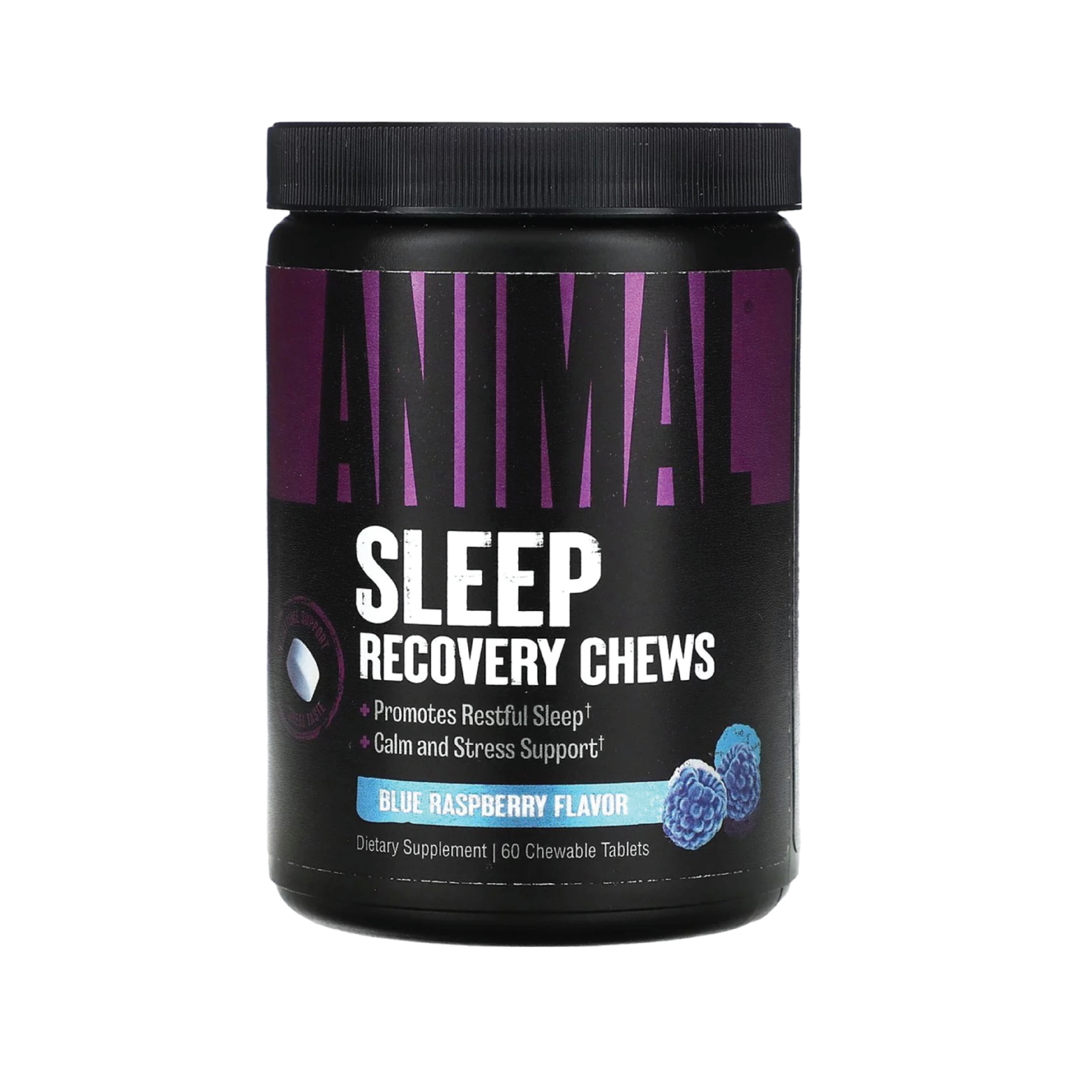 ANIMAL SLEEP RECOVERY CHEWS BLUE RASPBERRY