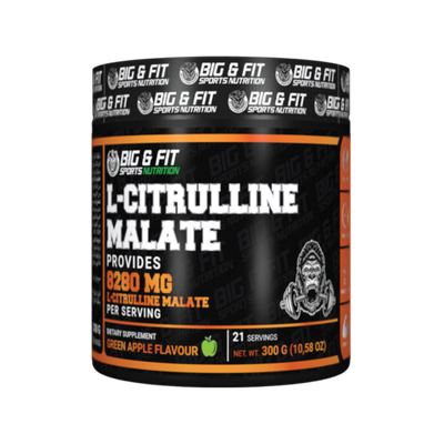 BIG &amp; FIT L-CITRULLINE MALATE POWDER GREEN APPLE