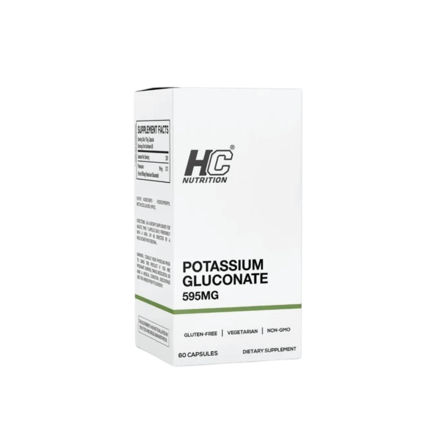 HC NUTRITION POTASSIUM GLUCONATE