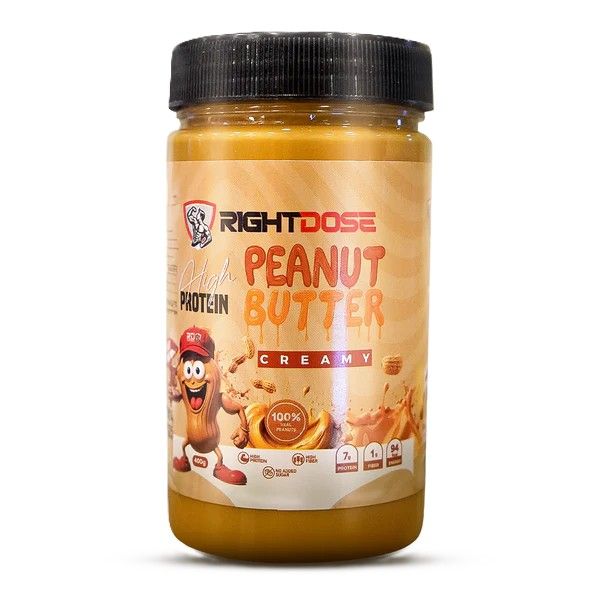 RIGHT DOSE CREAMY PEANUT BUTTER 400G