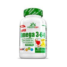 AMIX NUTRITION GREENDAY SUPER OMEGA 3-6-9 (  90 SOFTGELS)