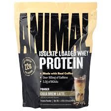 ANIMAL ISOLATE LOADED WHEY PROTEIN COLD BREW LATTE FLAVOUR