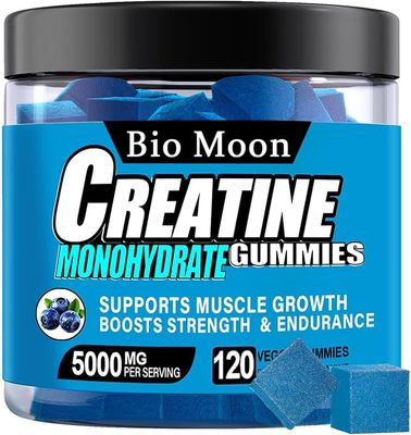 BIO MOON CREATINE MONOHYDRATE GUMMIES BLUEBERRY