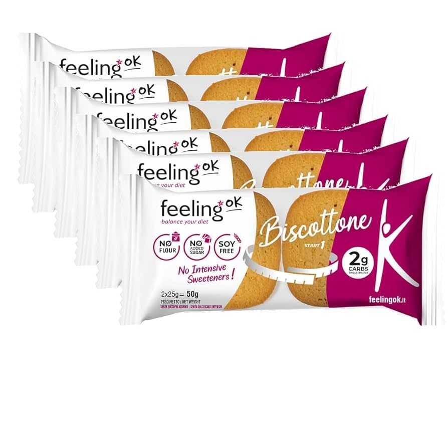 FEELING OK BISCOTTONE PROTEIN BISCUIT