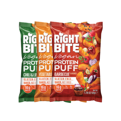 RIGHT BITE VEGAN PROTEIN PUFF