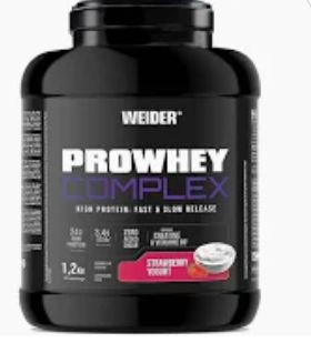 WEIDER PROWHEY COMPLEX STRAWBERRY YOGURT