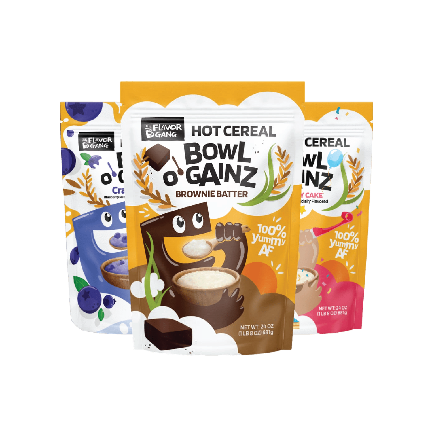THE FLAVOR GANG BOWL O’ GAINZ HOT CEREAL