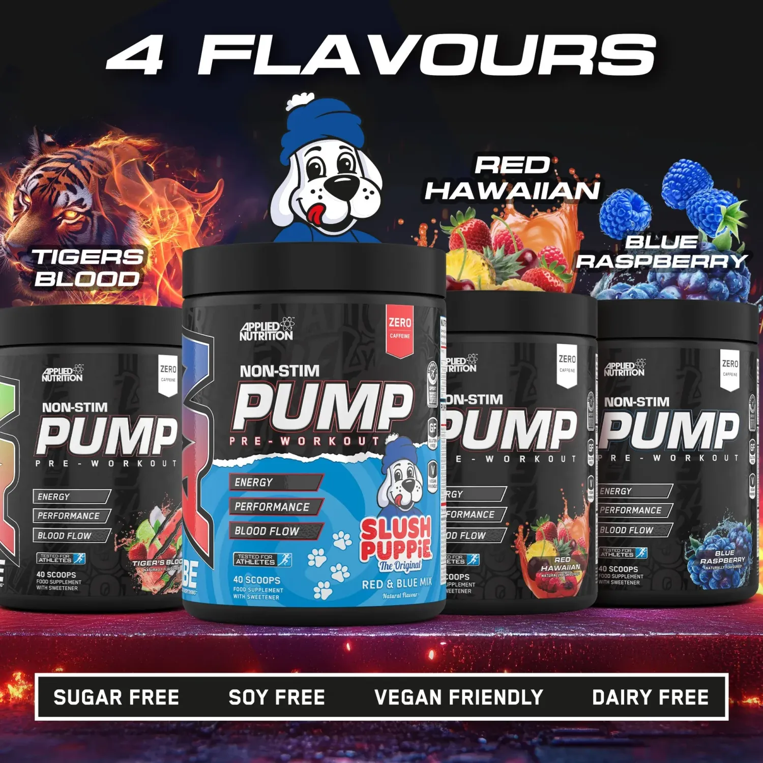 ABE PUMP - ZERO STIM PRE-WORKOUT (500G)