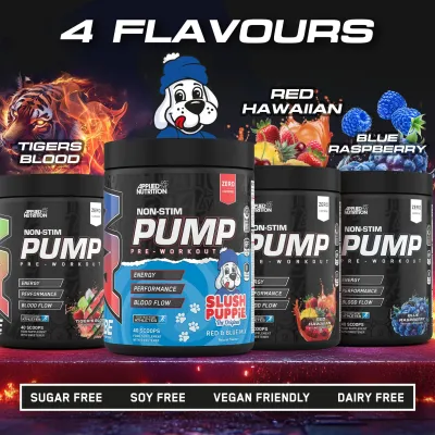 ABE PUMP - ZERO STIM PRE-WORKOUT (500G)