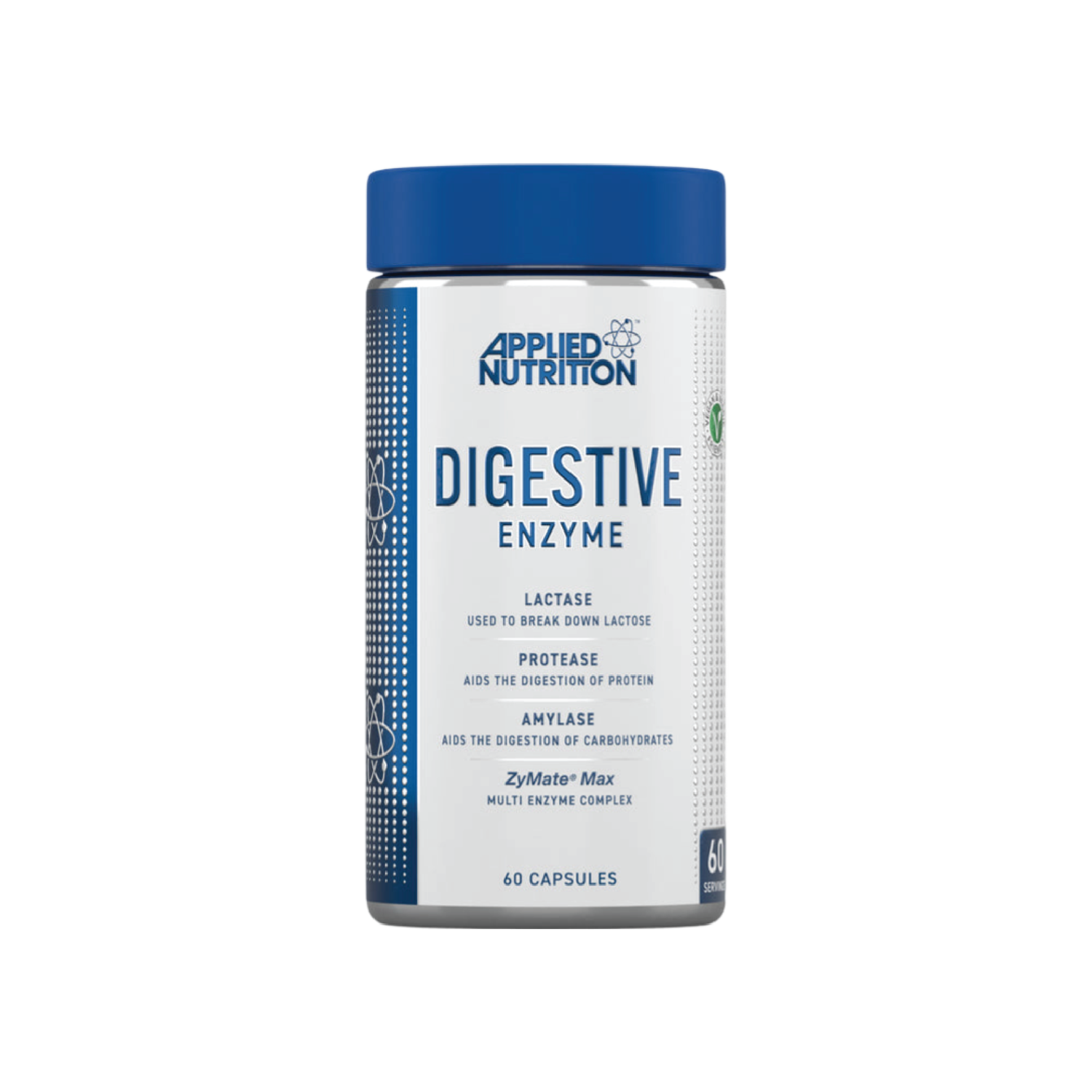 APPLIED NUTRITION DIGESTIVE ENZYME CAPSULES - 60 SERVINGS