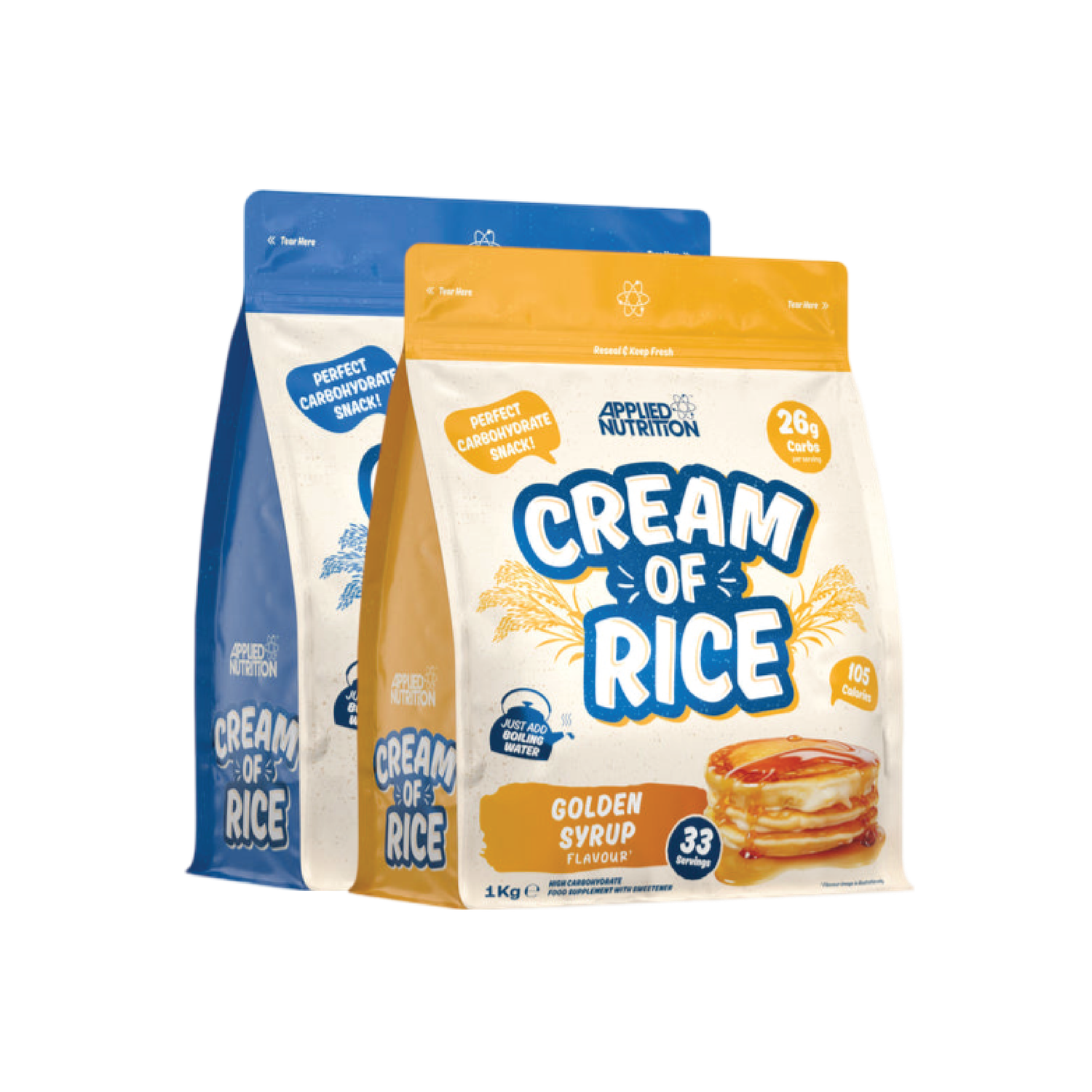 APPLIED NUTRITION CREAM OF RICE 1KG ( 33 SERVINGS)