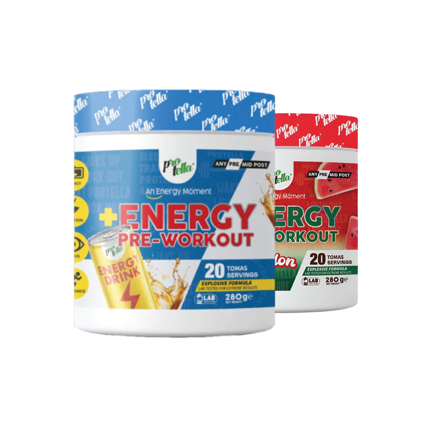 PROTELLA ENERGY PREWORKOUT 20 SERVING