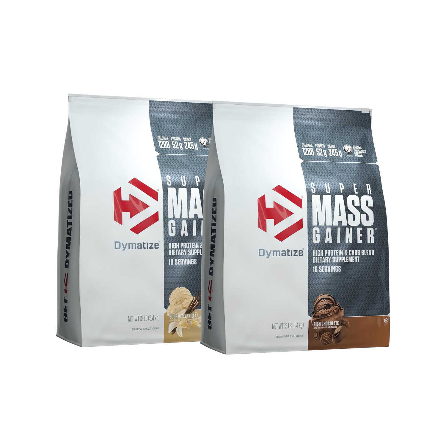 DYMATIZE SUPER MASS GAINER 12 LBS