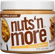 NUTS'N MORE PROTEIN PEANUT BUTTER SPREADS
