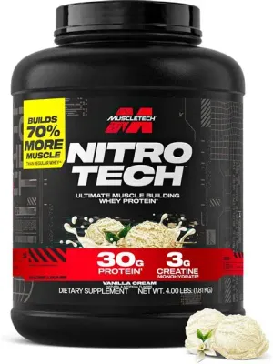 MUSCLETECH NITRO TECH WHEY PROTEIN