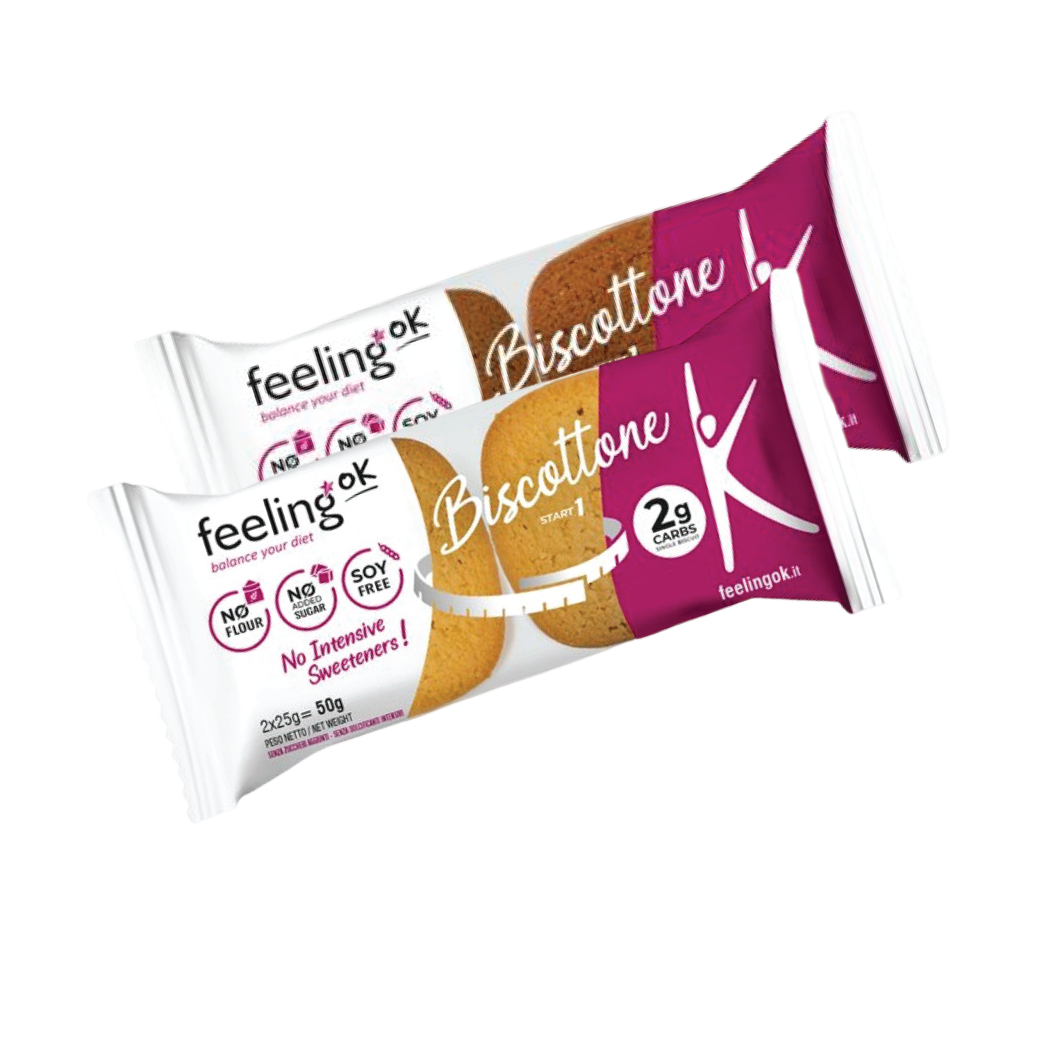 FEELING OK BISCOTTONE PROTEIN BISCUIT