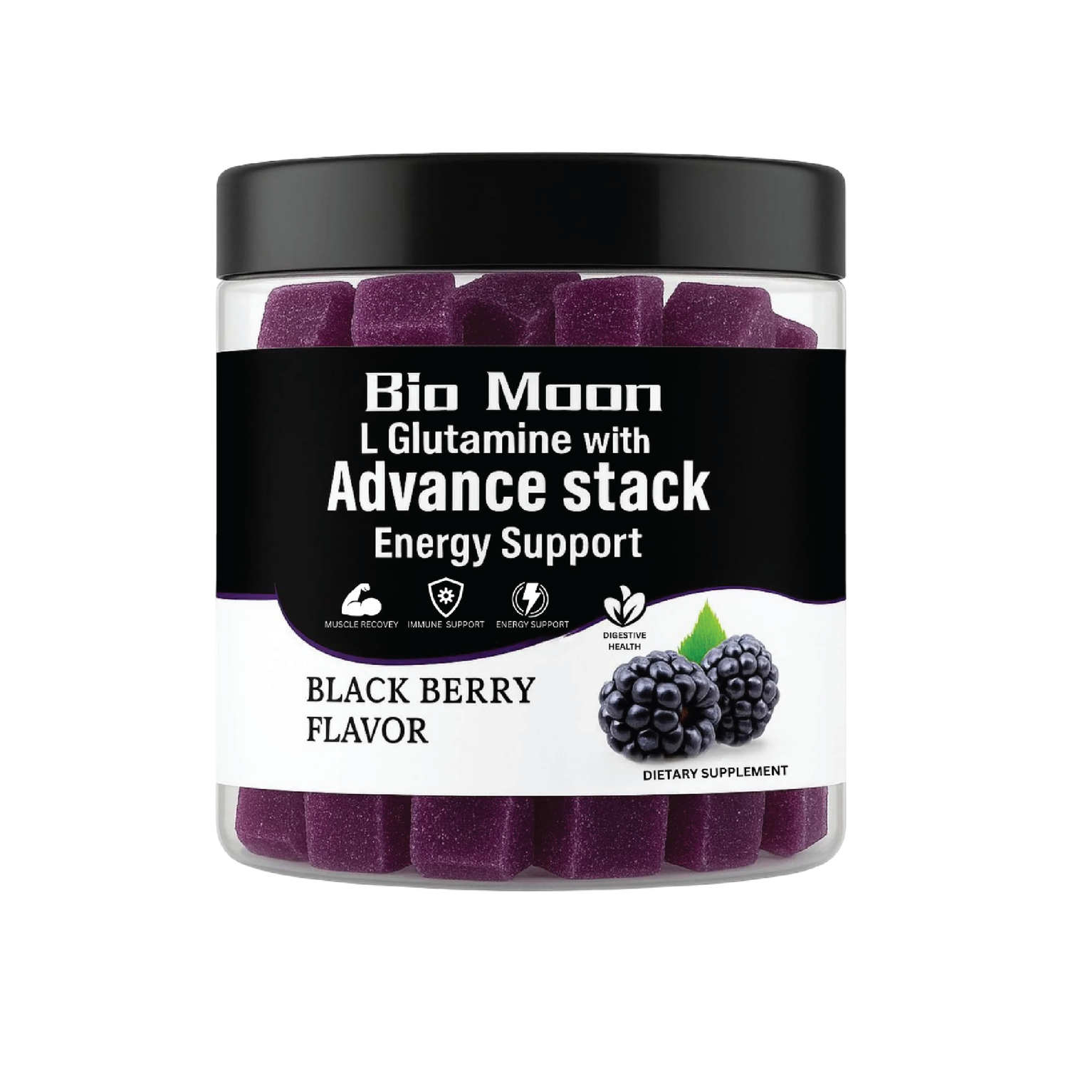 BIO MOON L GLUTAMINE WITH ADVANCE STACK