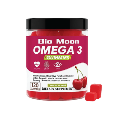 BIO MOON OMEGA 3 GUMMIES – HEART BRAIN – CHERRY FLAVOR