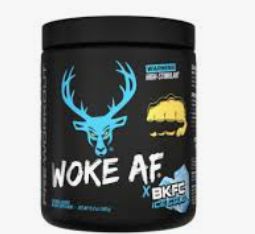 WOKE AF PRE WORKOUT  BKFC ICE COLD