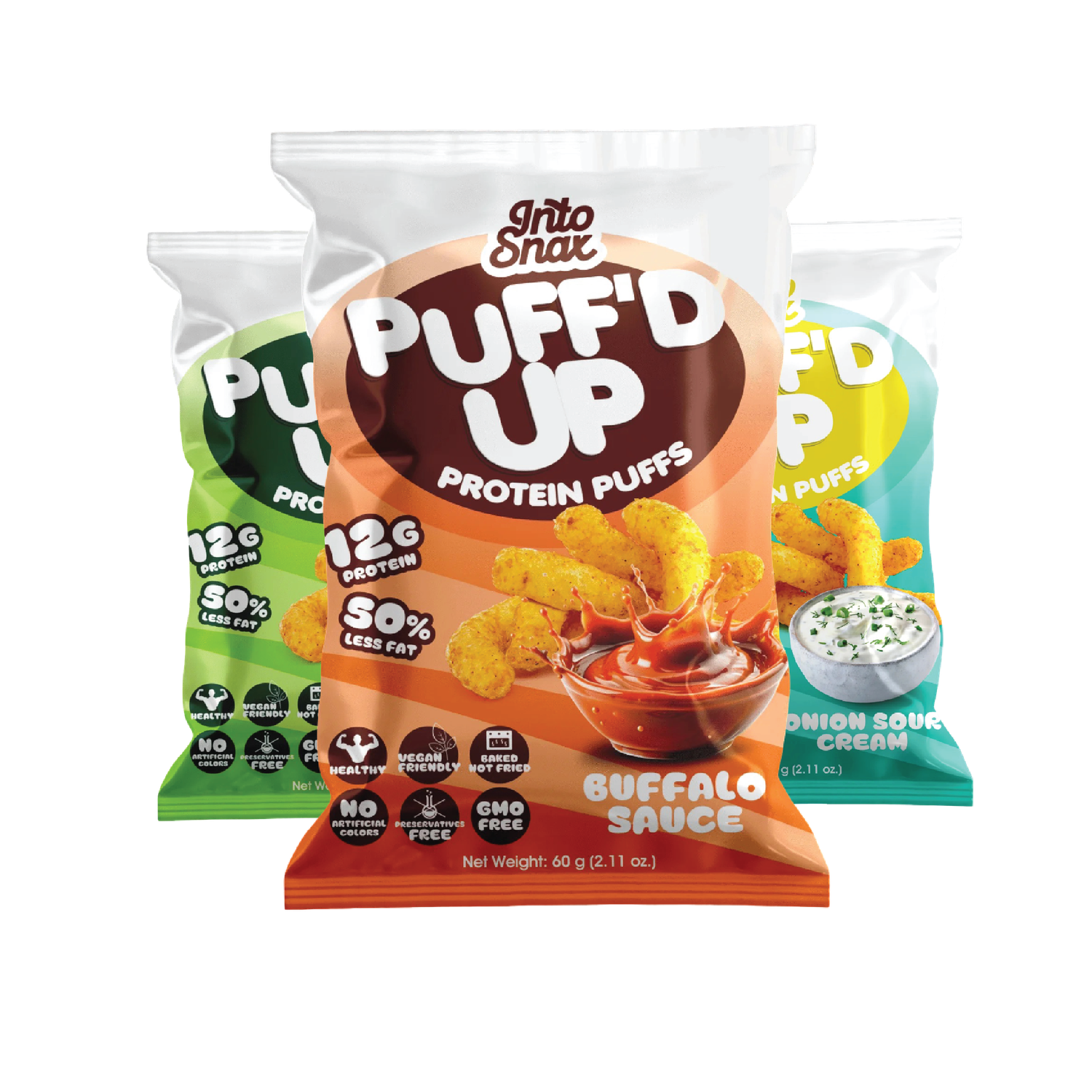 INTO SNAX PUFF'D UP
