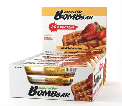 BOMBBAR NATURAL BAR 20G PROTEIN