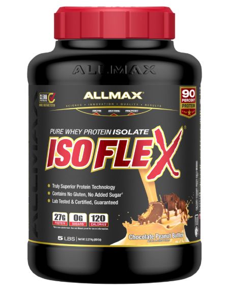 ALLMAX ISOFLEX WHEY PROTEIN CHOCOLATE PEANUT BUTTER 2.27KG