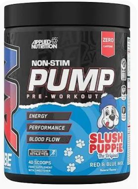 APPLIED NUTRITION NON-STIM PUMP PRE WORKOUT SLUSH PUPPIE