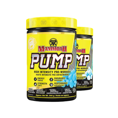 MAMMOTH PUMP PRE-WORKOUT (60 SERVE)