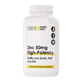 SPORTER ZINC 50mg HIGH-POTENCY 60 CAPS