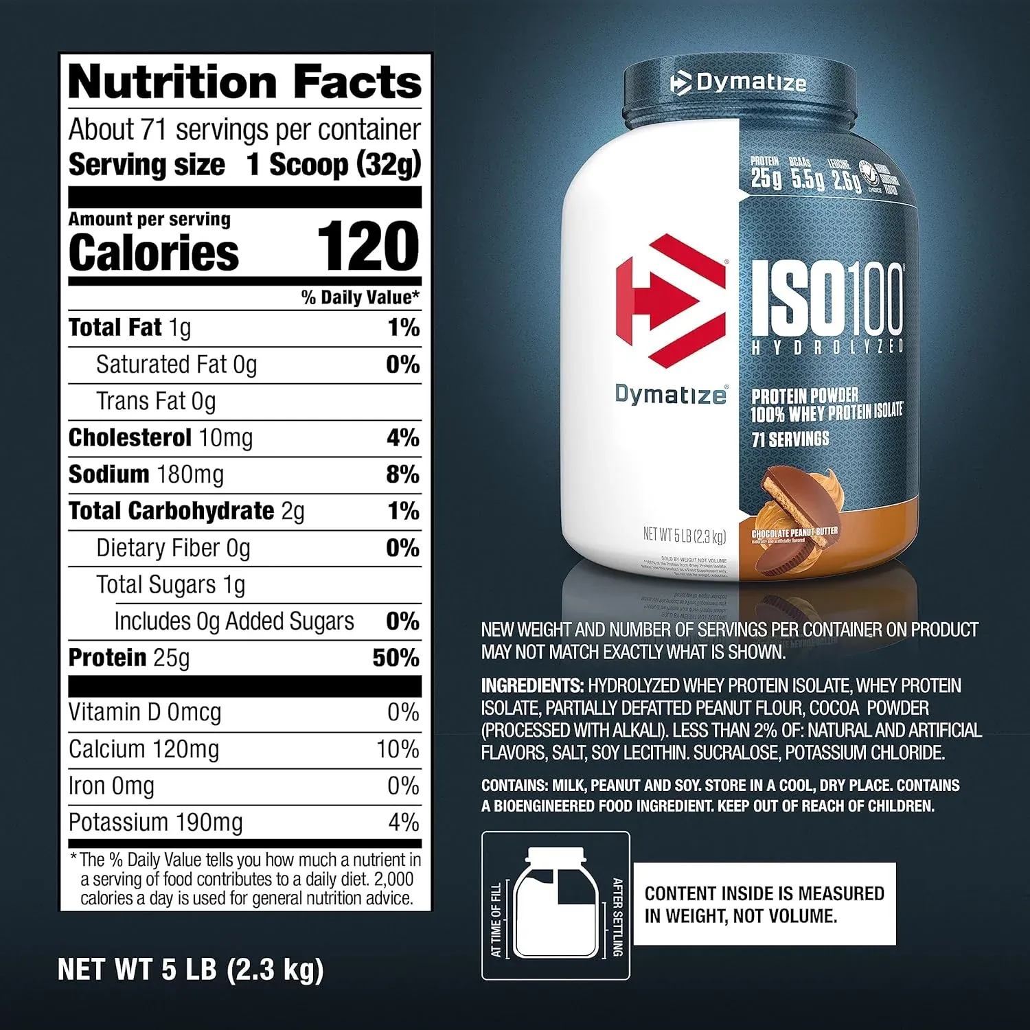 DYMATIZE ISO 100 5LB