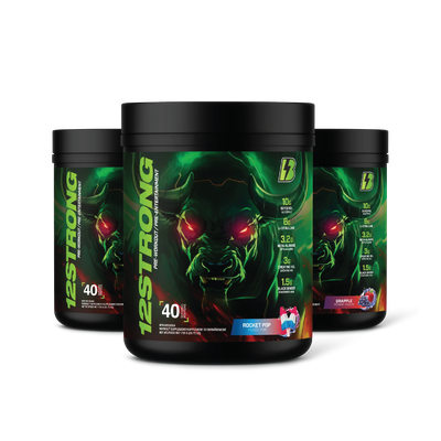 BULL NUTRITION 12 STRONG PRE-WORKOUT FORMULA