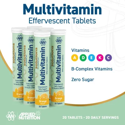 APPLIED NUTRITION MULTIVITAMIN EFFERVESCENT TABLETS