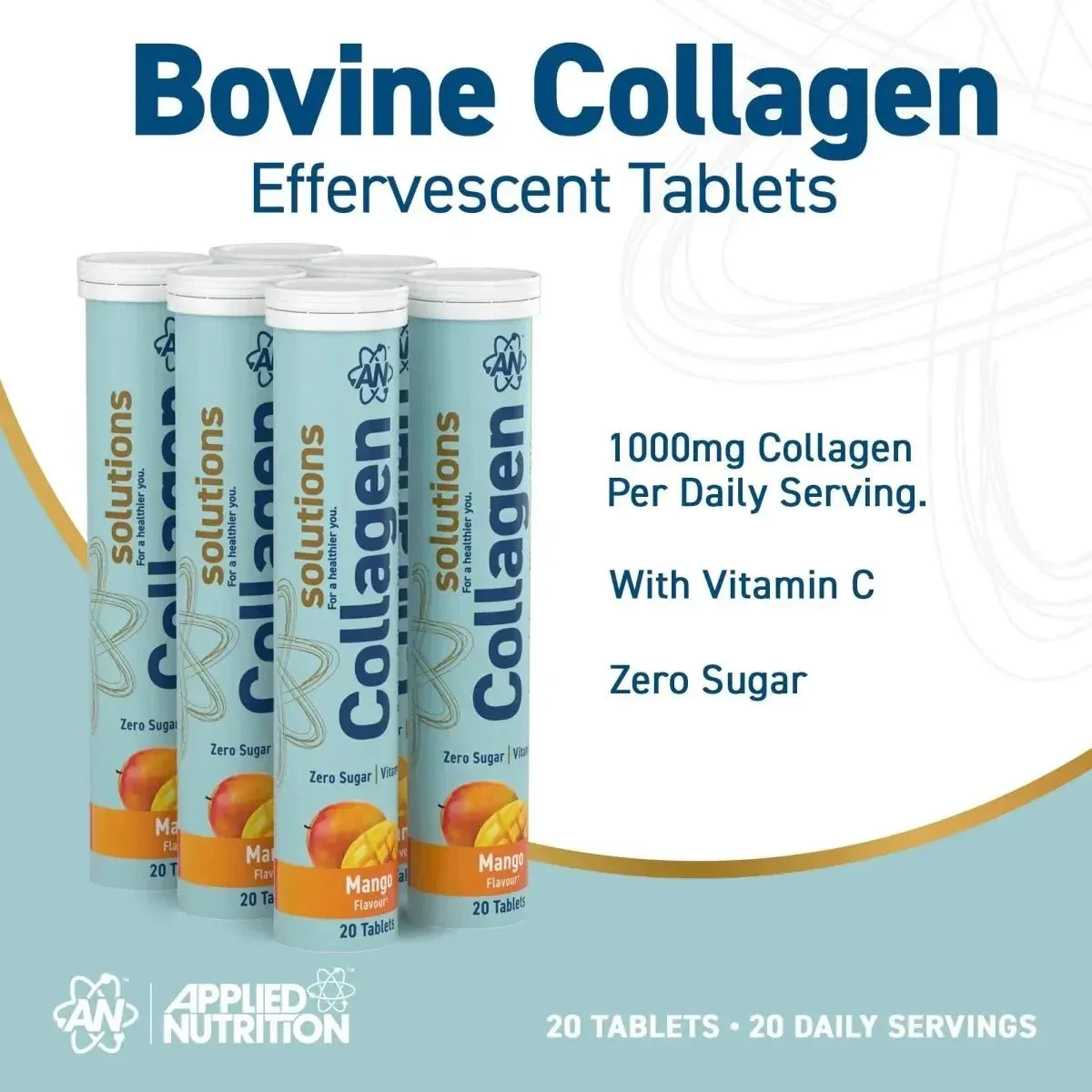 APPLIED NUTRITION COLLAGEN EFFERVESCENT TABLETS