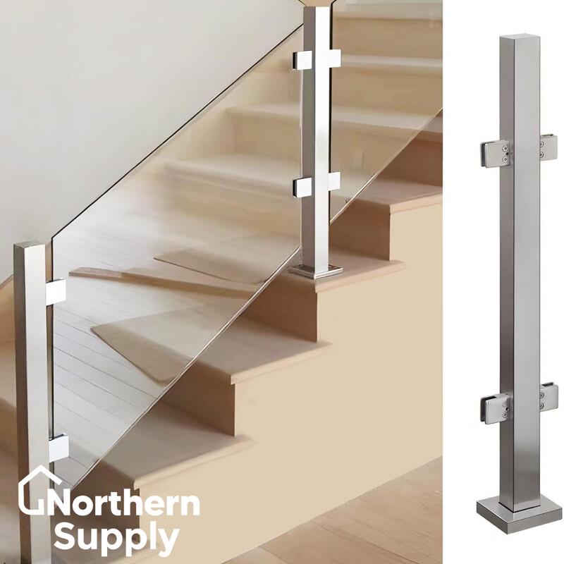 Glass Railings Belize – Stainless Steel Mirror Finish Glass Railings