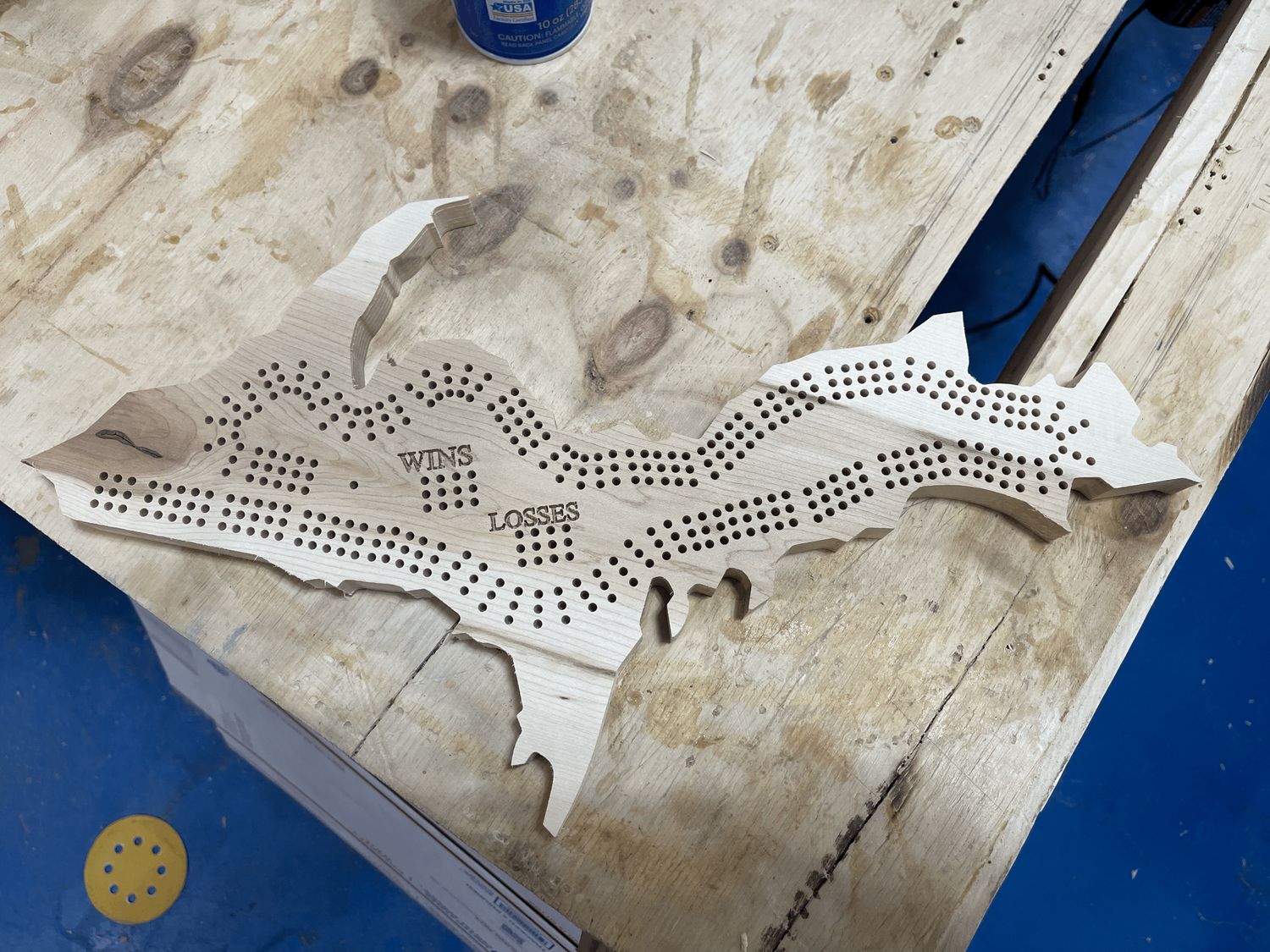 U.P. Cribbage Board