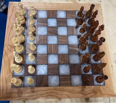 Chess Board and Pieces