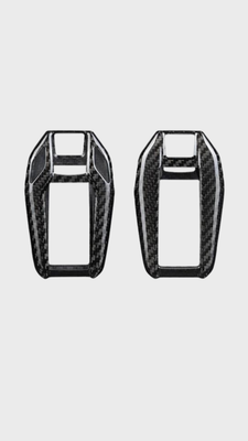 Car key display cover case key fob BMW Carbon fiber 5 7 8 