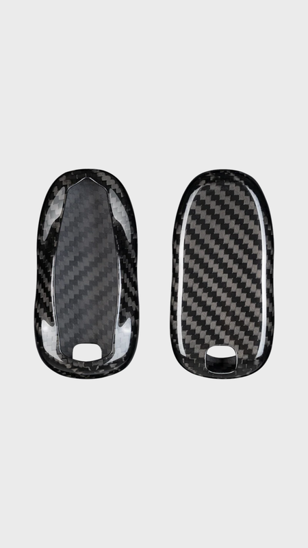 Tesla key car cover key fob carbon fiber Model 3 Y