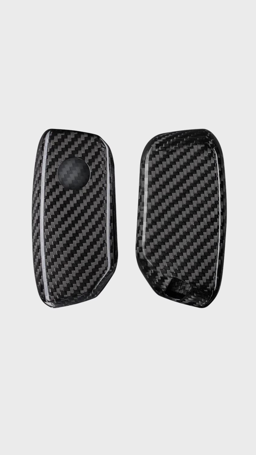 BMW Car key cover case key fob carbon fiber Series 7 740Li IX XM I7 G81