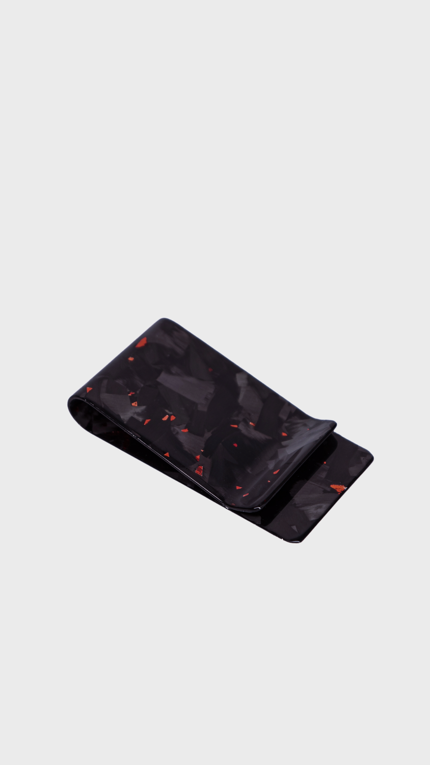 Money carbon fiber clip
