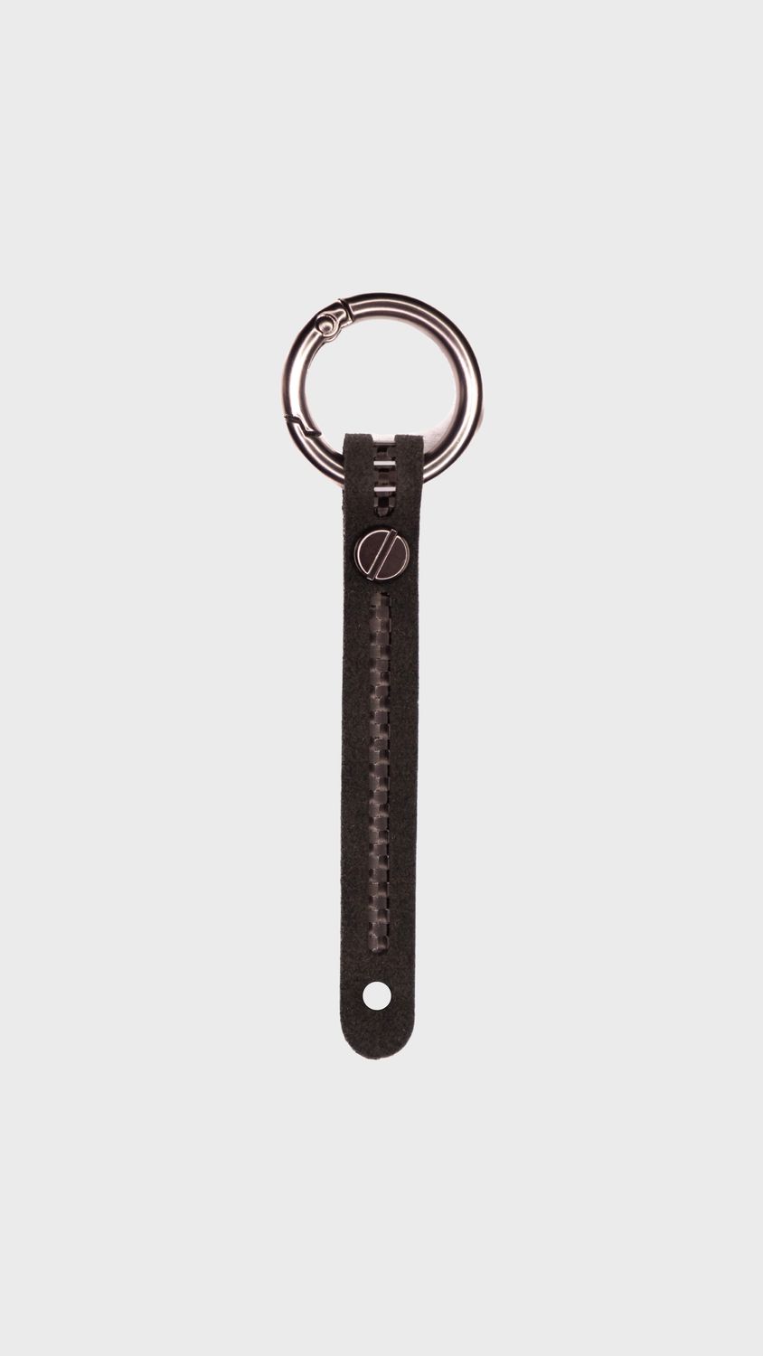 Carbon x Alcantara key ring