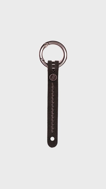 Carbon x Alcantara key ring