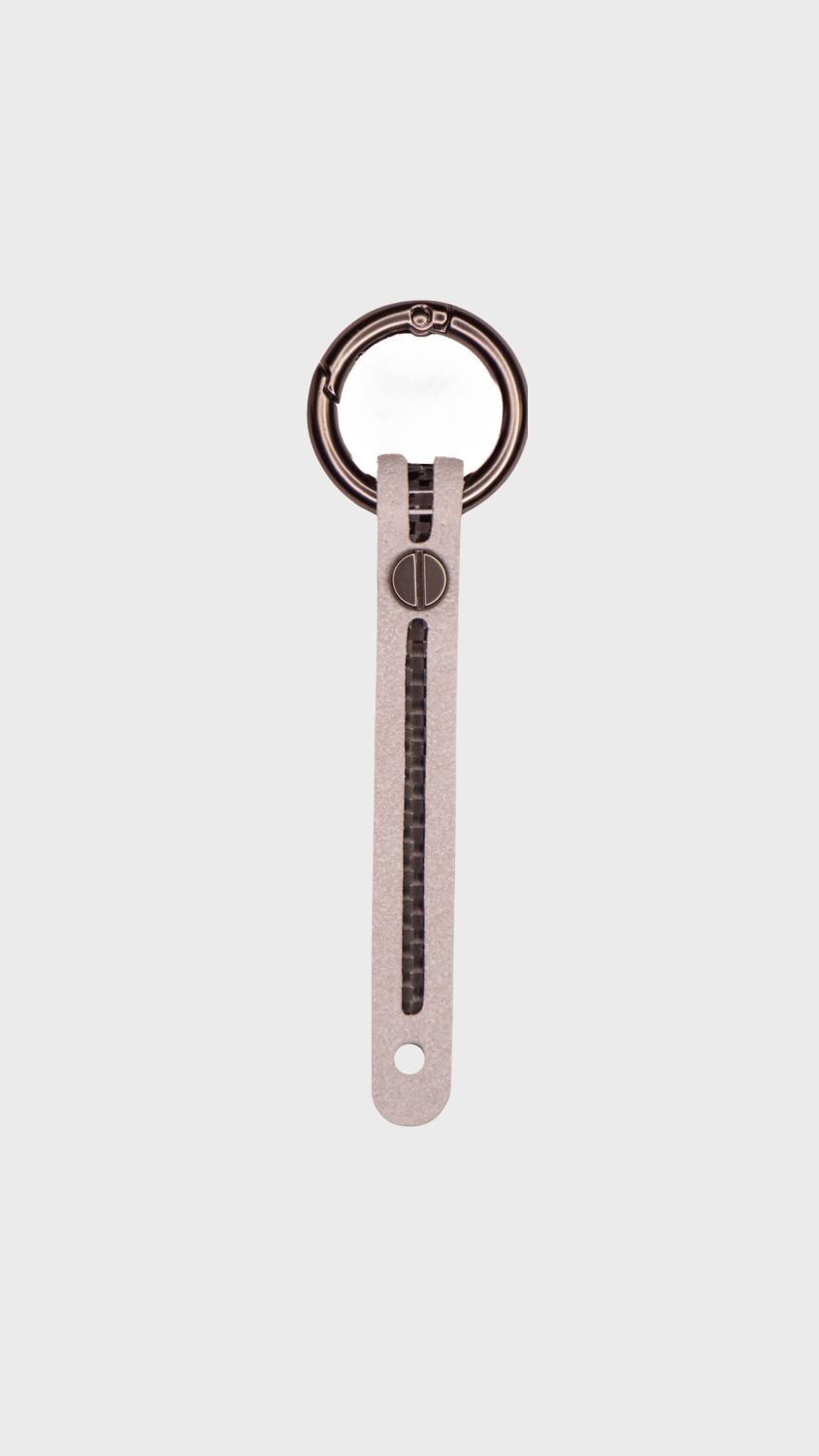 Carbon x Alcantara key ring