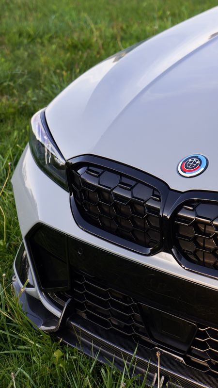 BMW emblem cover