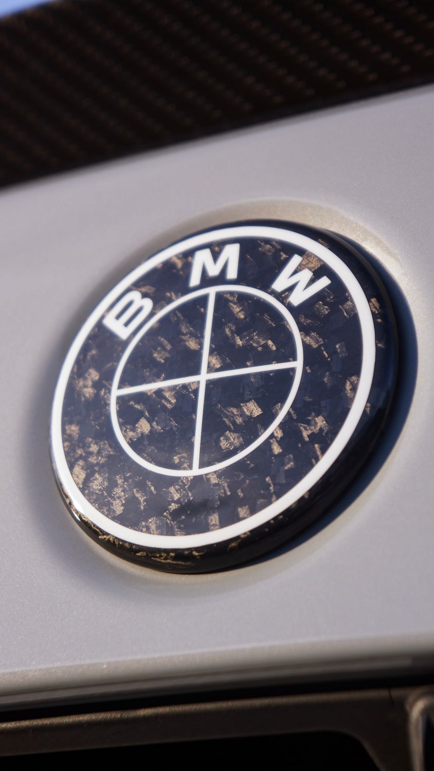 BMW emblem cover